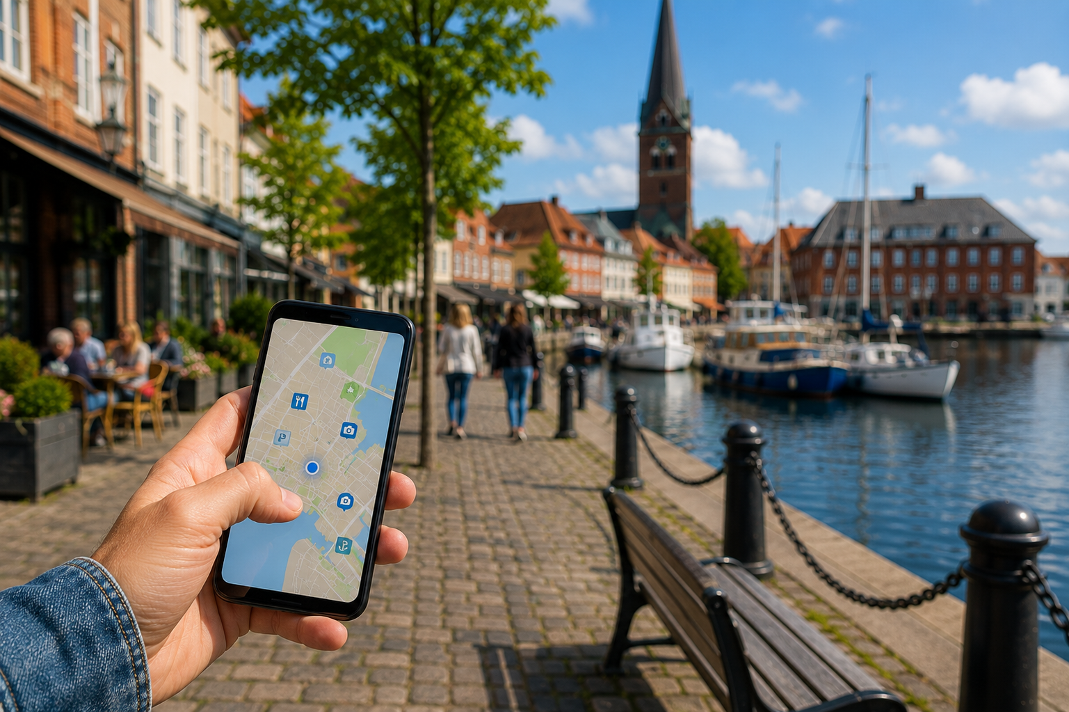Køge på mobilen: Brug teknologien uden at lade den styre hele turen
