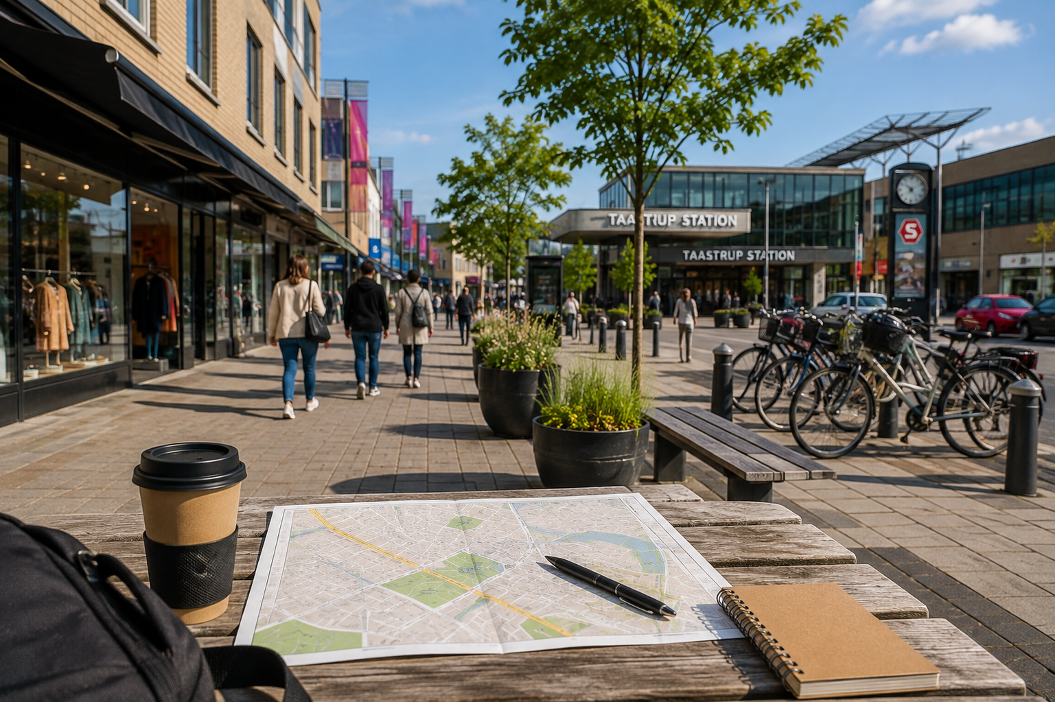 Taastrup uden app-kaos: Sådan planlægger du en bytur med færre digitale værktøjer